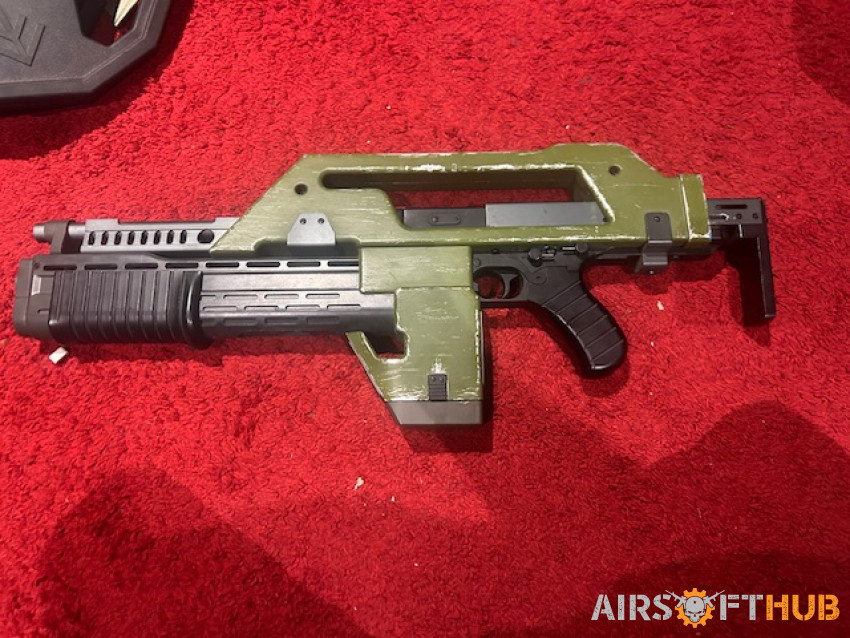 Snowwolf M41A pulse rifle - Used airsoft equipment