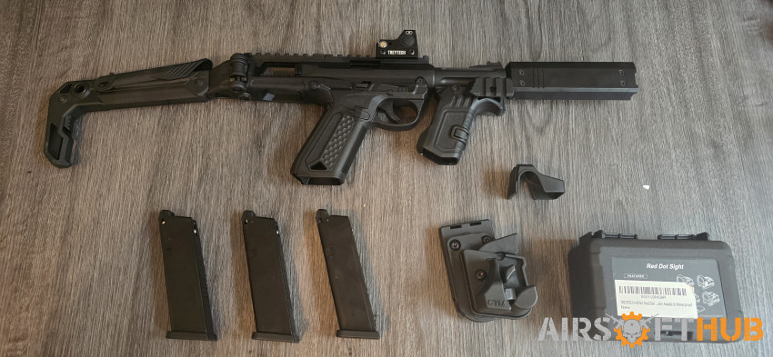 Brand new AAP01 build. - Used airsoft equipment