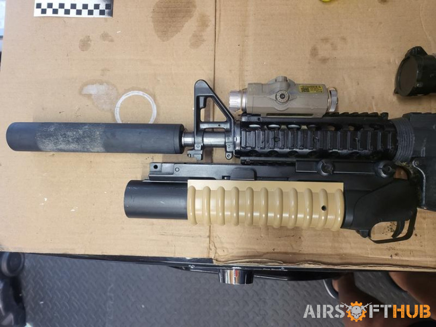 M203 grenade launcher - Used airsoft equipment