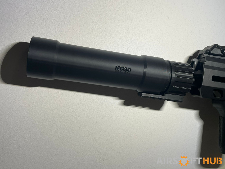 MP9 Style Suppressor 3D-Print - Used airsoft equipment