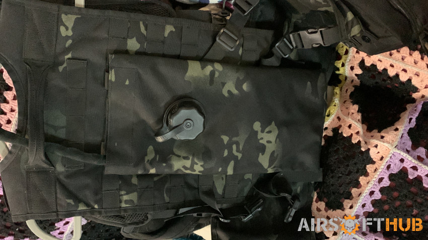 Multicam Black Airsoft Rig - Used airsoft equipment