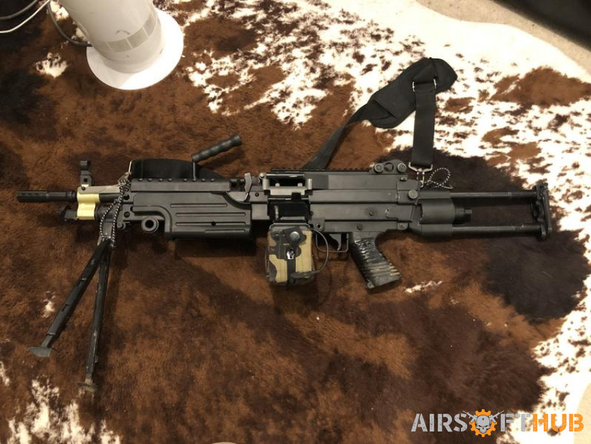 M249 saw A&K full metal - Used airsoft equipment