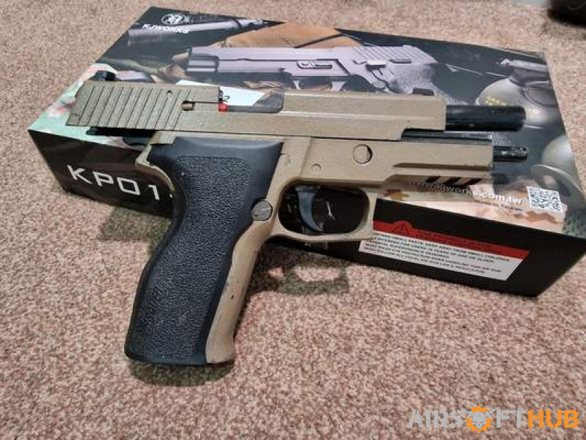 KJW Sig Sauer P226 - Used airsoft equipment