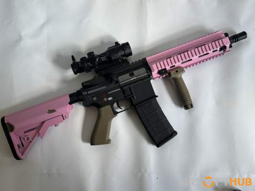 Evolution Airsoft E-416 Pink - Used airsoft equipment