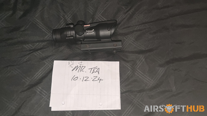 4x32 ACOG - TA31-C - Used airsoft equipment