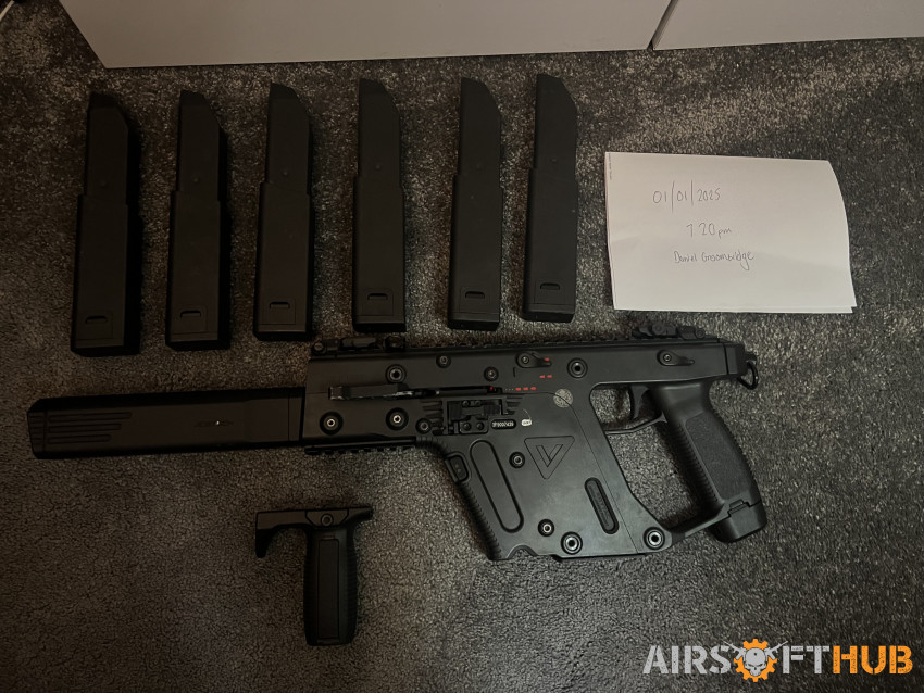 KRYTAC Kriss Vector AEG - Used airsoft equipment