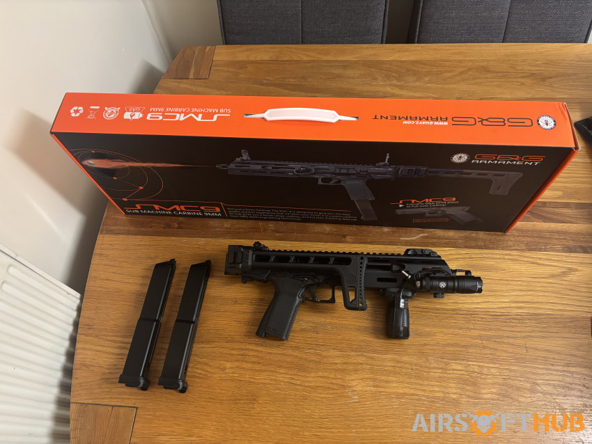 G&G SMC-9 - Used airsoft equipment