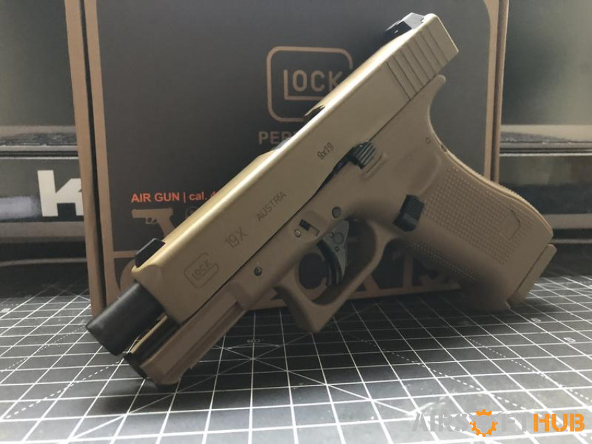 Glock 19X Co2 Umarex - Used airsoft equipment