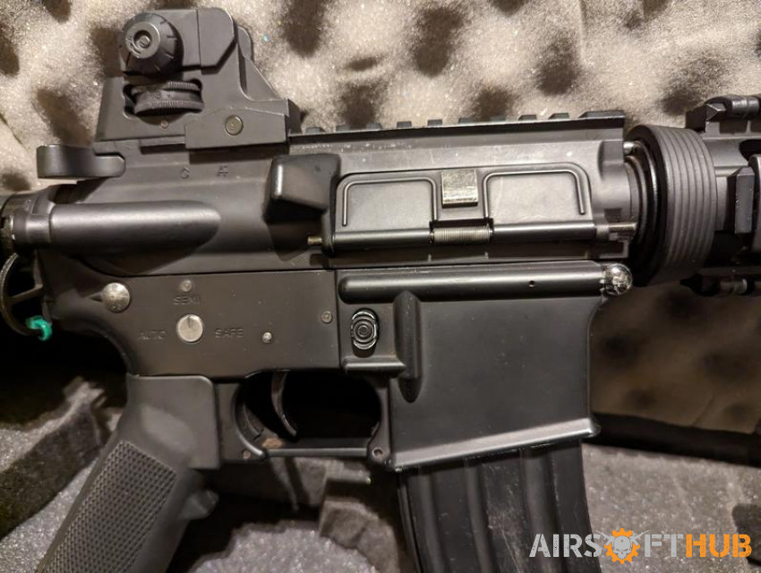 M4A1 Fitted with Perun & Case - Used airsoft equipment