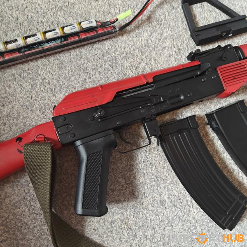 CYMA CM.040C AK Red - Used airsoft equipment