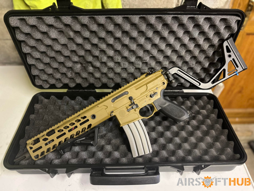 SigAir MCX Virtus upgraded - Used airsoft equipment