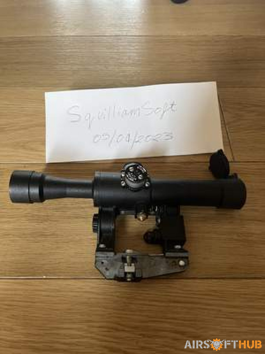 Real Belarusian Posp Scope - Used airsoft equipment