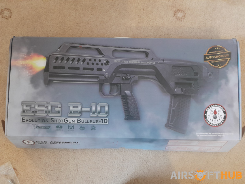 G&G ESG B-10 Evolution ShoGun - Used airsoft equipment