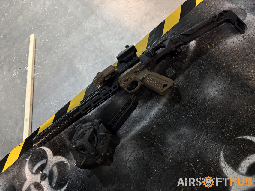 Carbine AAP-01 upgraded - Used airsoft equipment