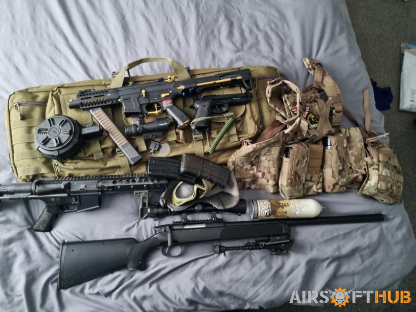 Full set - Used airsoft equipment