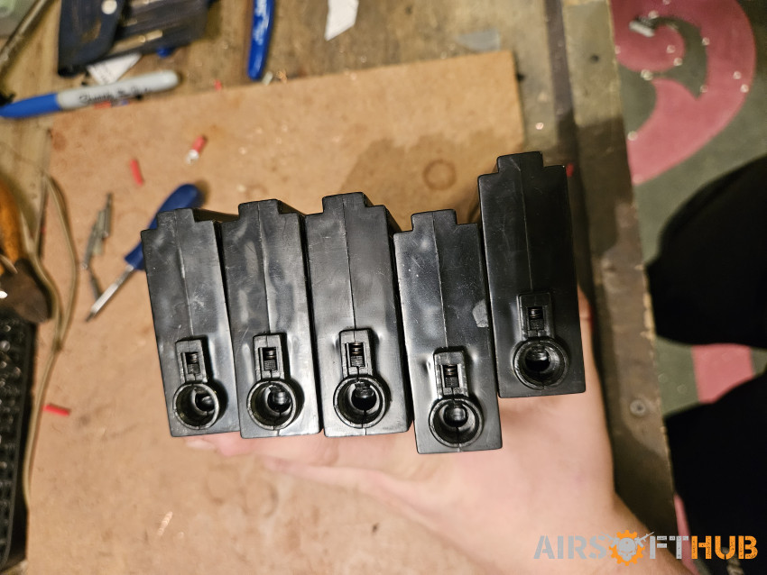 Mid cap m4 mags - Used airsoft equipment