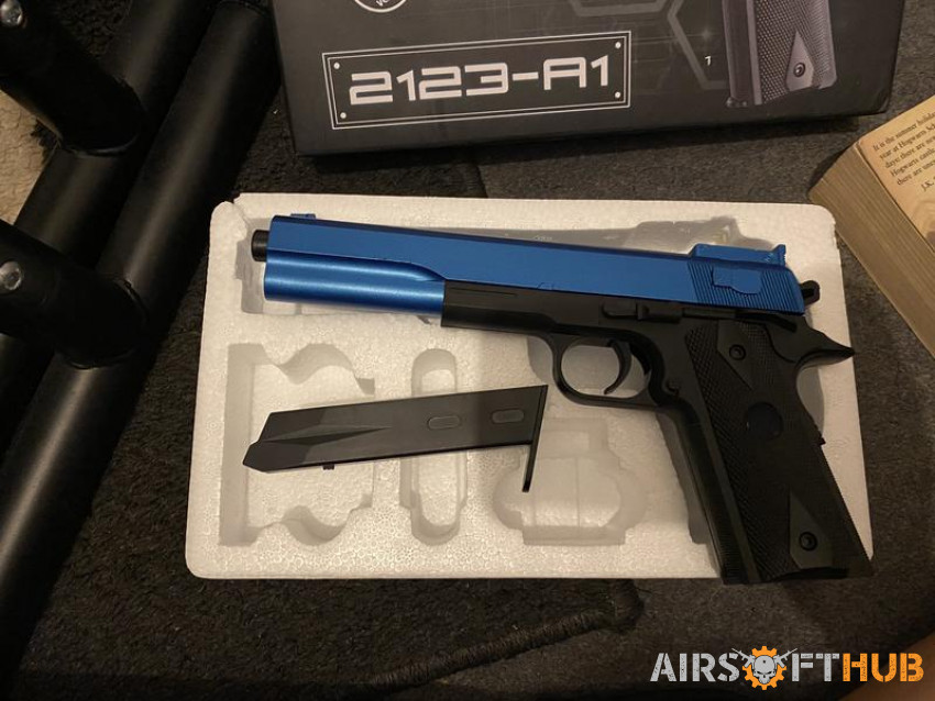 VIGOR 2123-A1 M1911 PISTOL - Used airsoft equipment