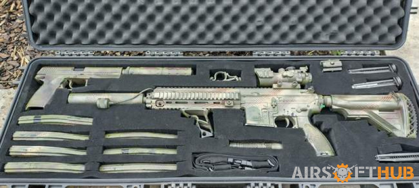 Umarex H&K 416D AEG set - Used airsoft equipment