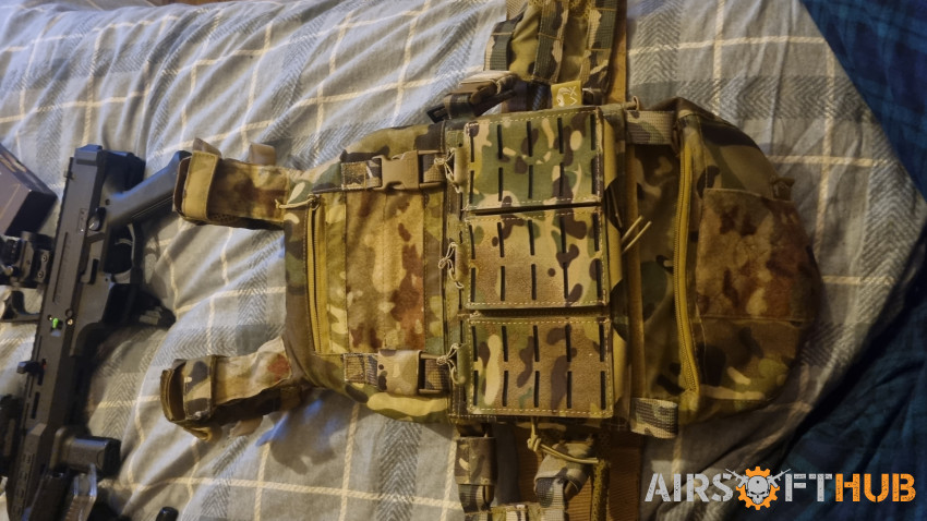 Viper vx buckle plate carrier - Used airsoft equipment