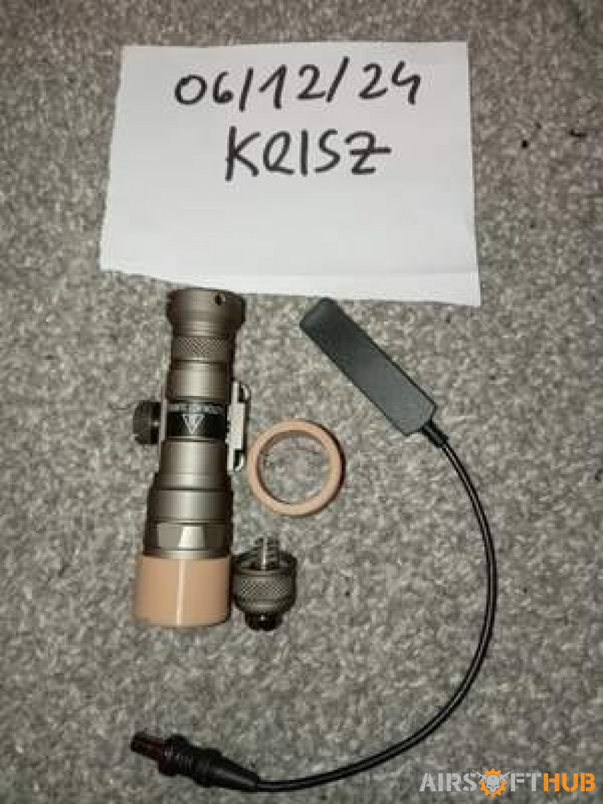 Airsoft torch (FDE/Tan) - Used airsoft equipment