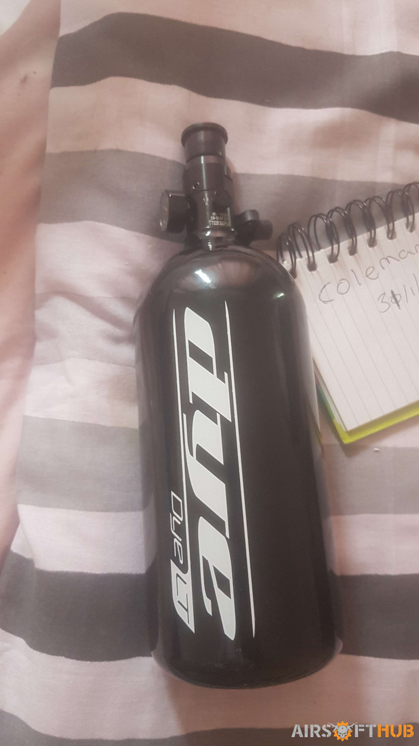 3000psi 48ci - 0.8L HPA Bottle - Used airsoft equipment