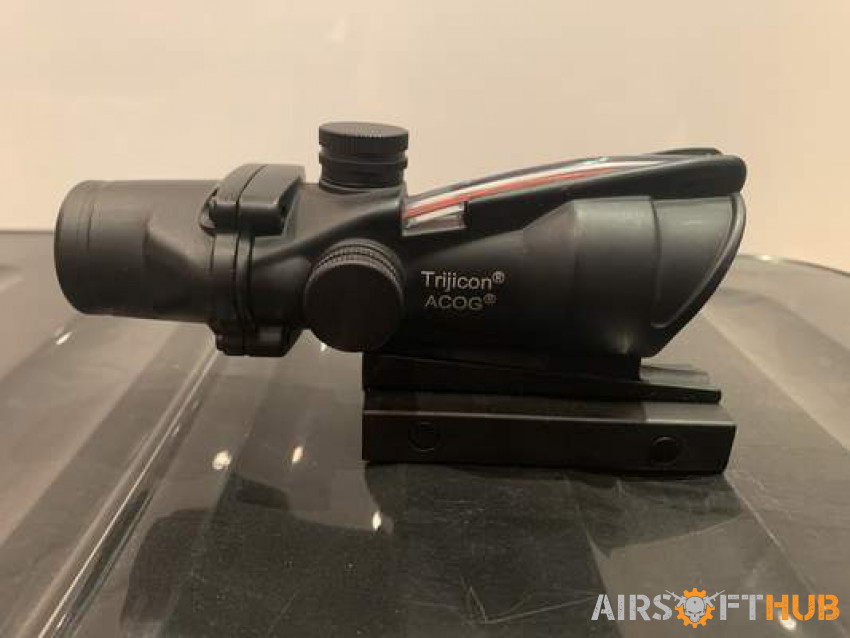 4x ACOG Scope - Used airsoft equipment