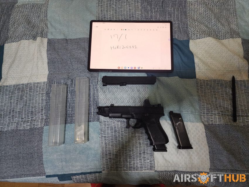 Marui Glock G19 custom slide - Used airsoft equipment