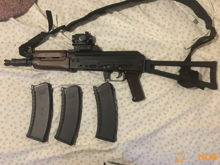 GBBR KWA AKG 74SU AKS-74U - Used airsoft equipment