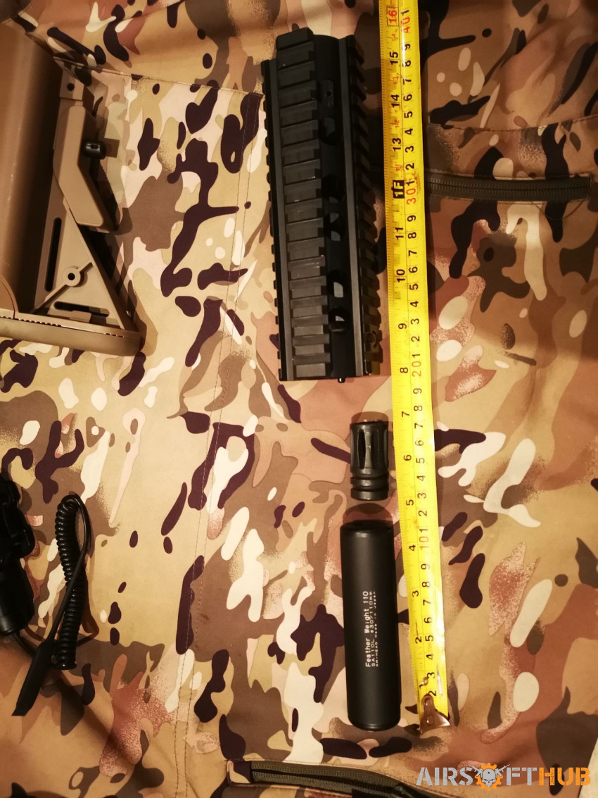 Various Parts & Accessories - Used airsoft equipment