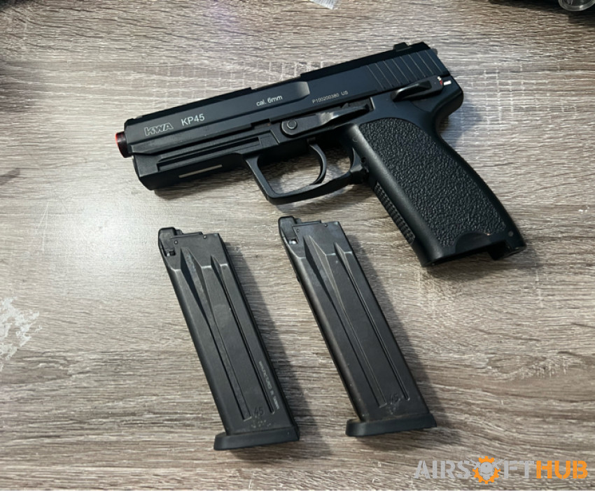 KWA KP45 GBB Pistol - Used airsoft equipment