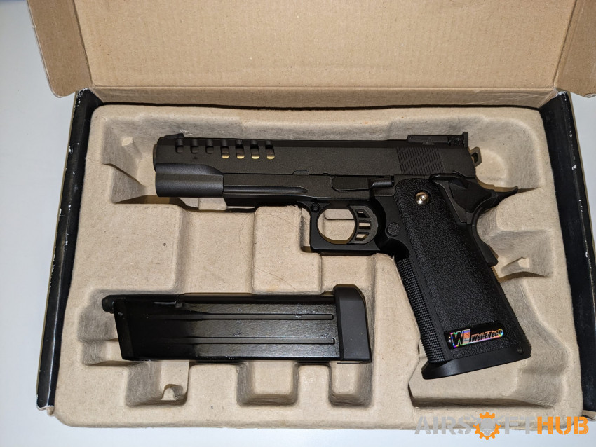 WE Hi-Capa 5.1 K GBB Pistol - Used airsoft equipment