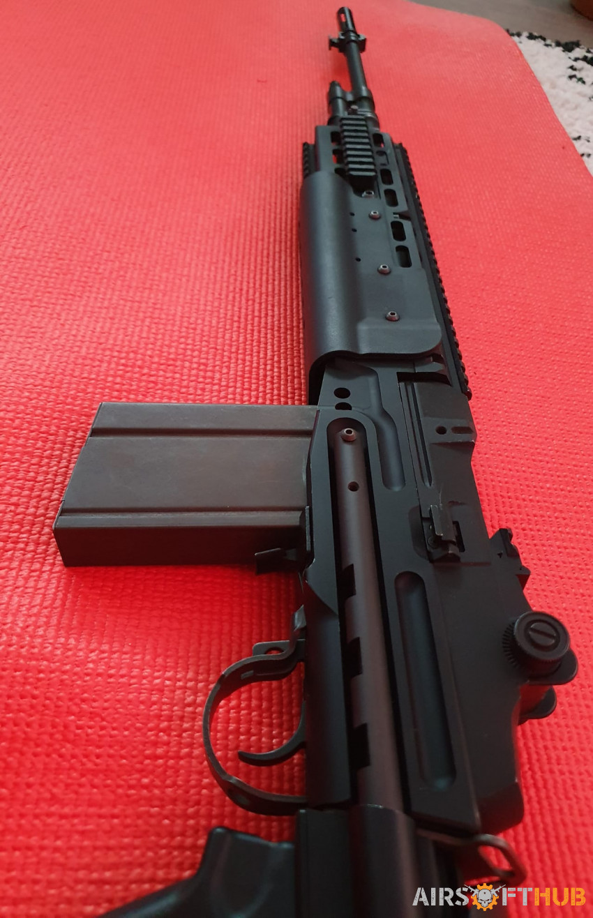 G&G M14 EBR Long AEG-Upgraded - Used airsoft equipment