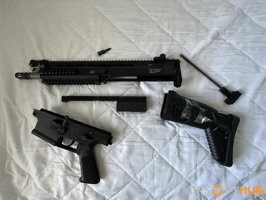 WE SCAR L GBB/HPA UPGRADED - Used airsoft equipment