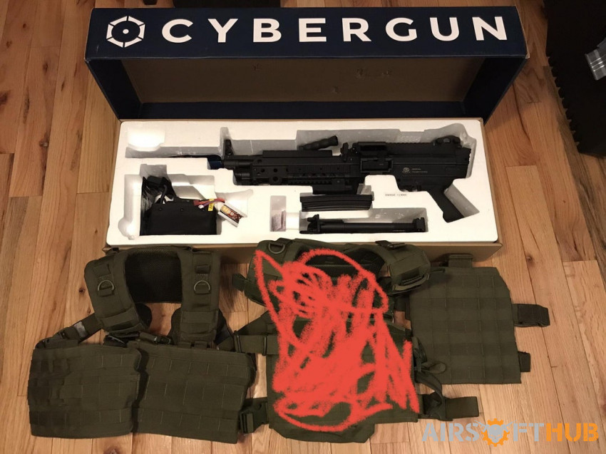 Cybergun FN Licensed M249 - Used airsoft equipment