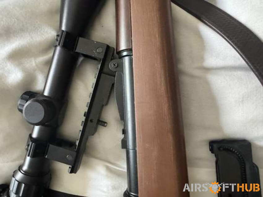 S&T Kar 98k with scope mount - Used airsoft equipment