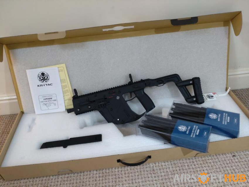 Krytac Kriss Vector GBB - Used airsoft equipment