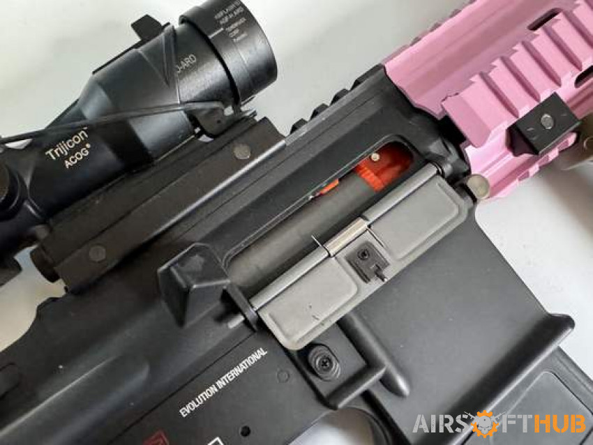 Evolution Airsoft E-416 Pink - Used airsoft equipment