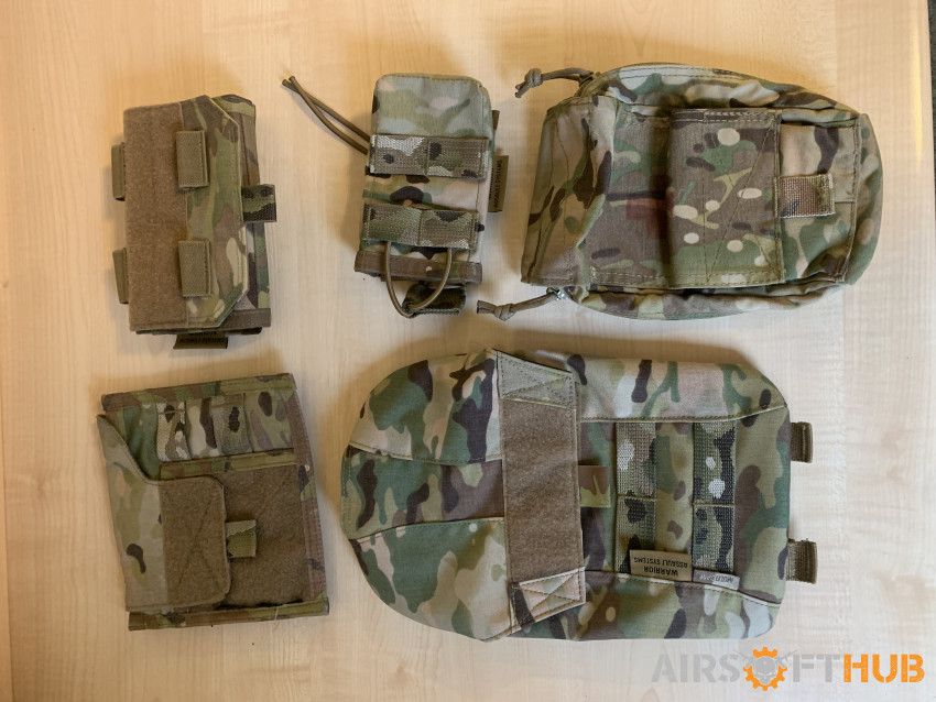 Multicam pouches - Used airsoft equipment