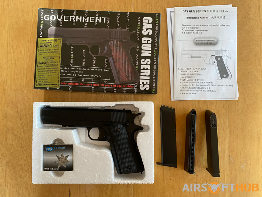 STTI 1911 Non-Blowback - Used airsoft equipment