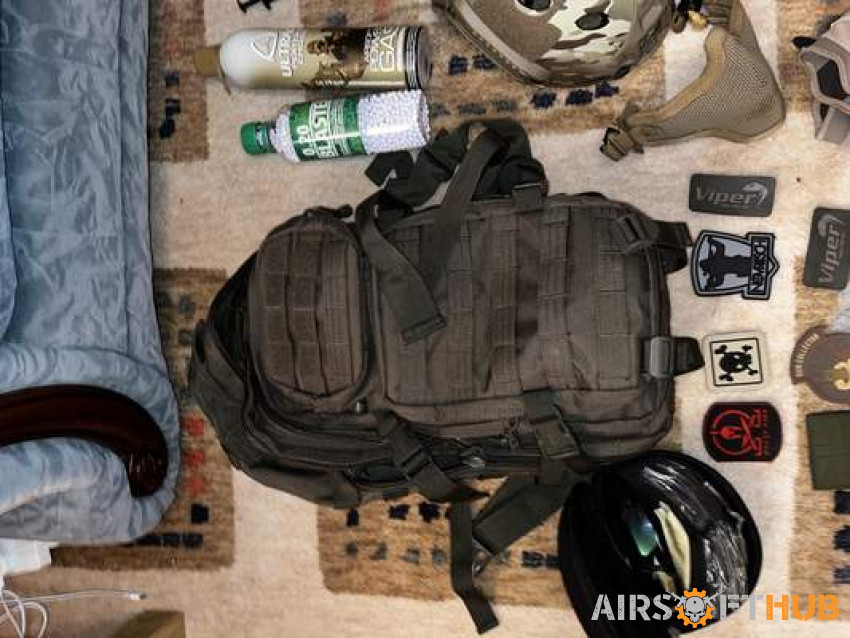 Bundle of gear - Used airsoft equipment