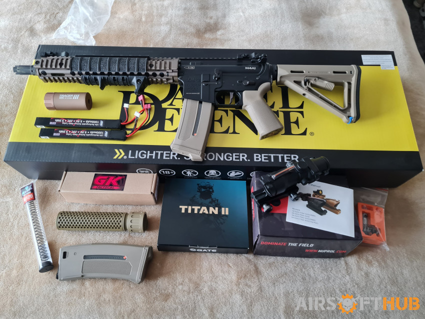 Daniel defense cyma platinum m - Used airsoft equipment