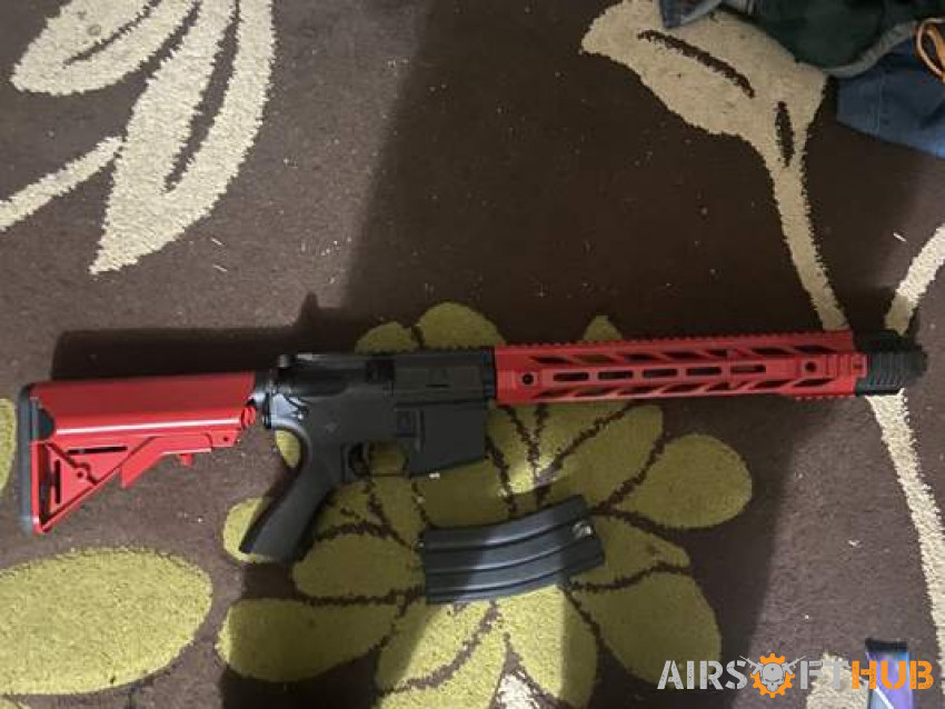 Cyma m4 with custom muzzle - Used airsoft equipment