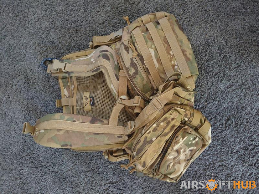 Vest pulls down - Used airsoft equipment