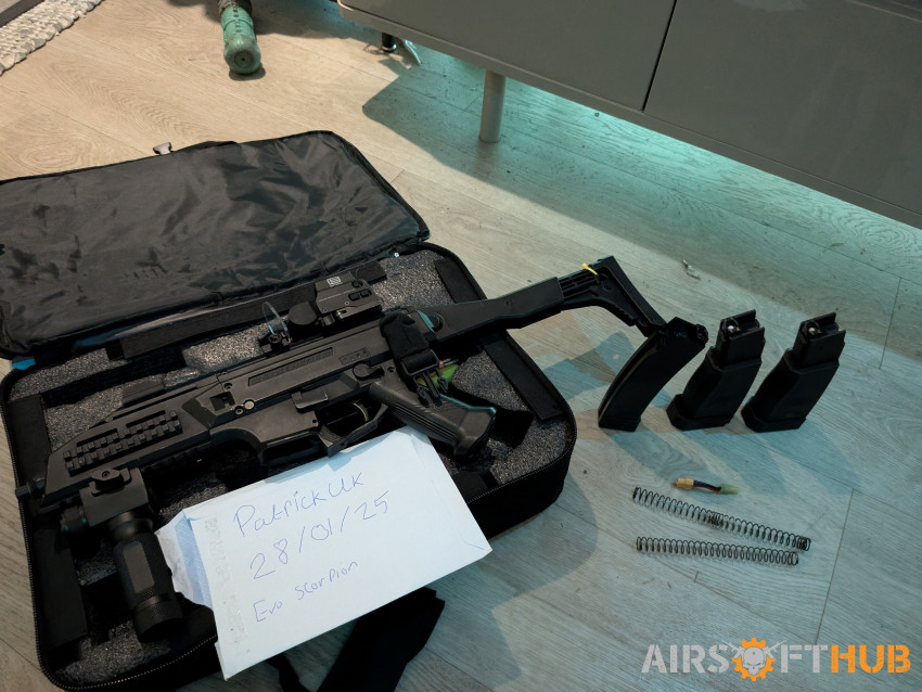 ASG Scorpion Evo A1 - Used airsoft equipment