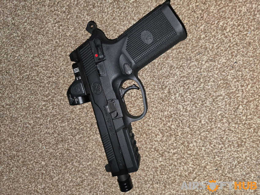 Vfc/cybergun fnx45 + extras - Used airsoft equipment