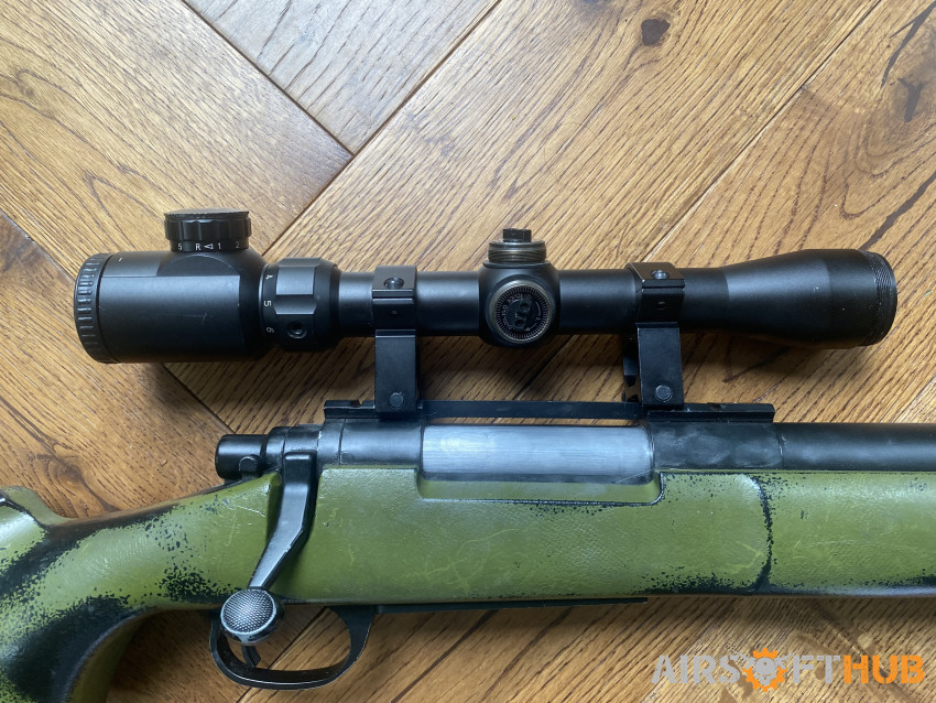 Bolt Action Sniper Rifle - Used airsoft equipment