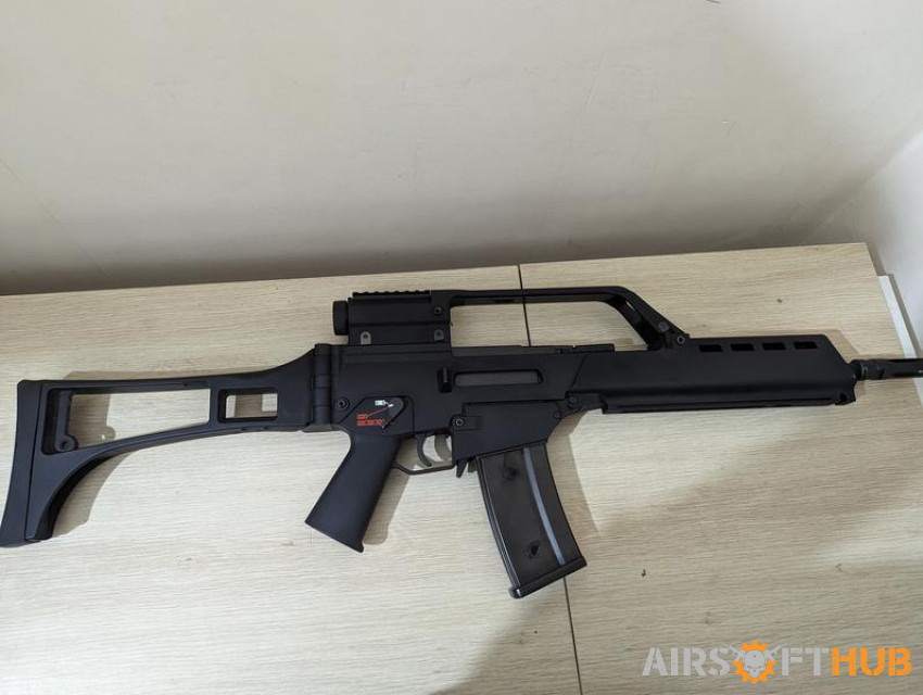 WE G36k GBB with 8 mags + NPAS - Used airsoft equipment