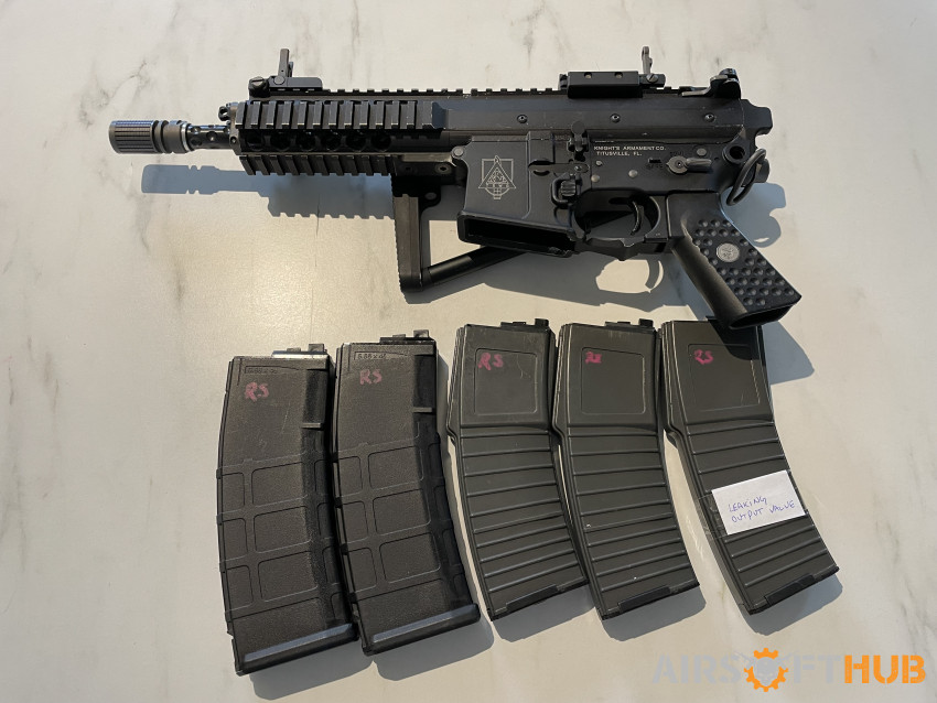 (SOLD) WE KAC PDW GBBR - Used airsoft equipment