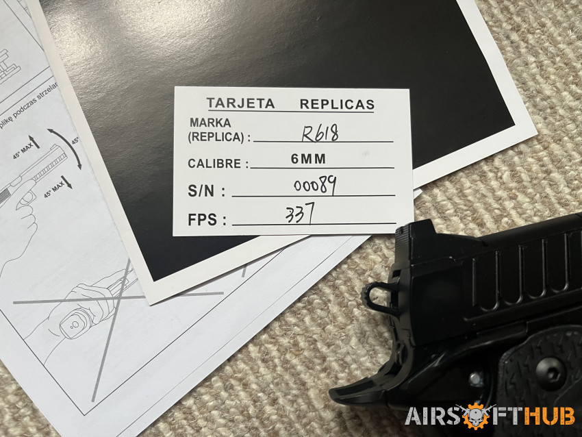 Staccato 2011 Army Armament - Used airsoft equipment