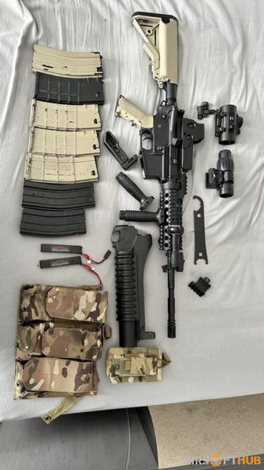 Nuprol Defender with extras! - Used airsoft equipment